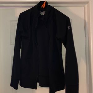 BLACK WOMEN’s UNDER ARMOUR TRACK JACKET